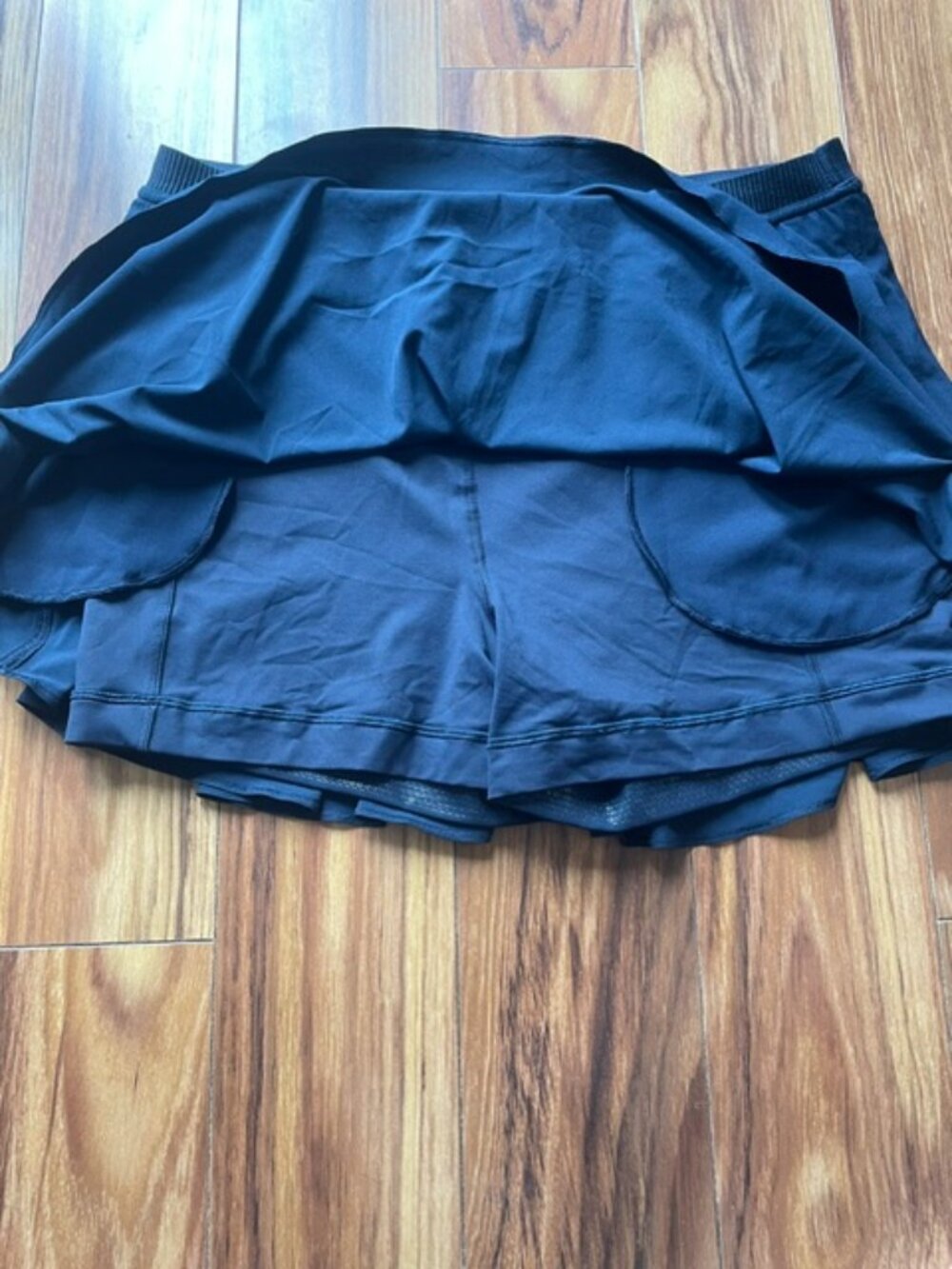 Lululemon Women's Elastic Waist Tennis Skirt, Royal Blue, Size 14 - Picture 3 of 3